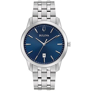 Bulova Mens Classic Sutton 3Hand Calendar Date Quartz Watch 40mm
