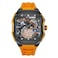 LILUOKE Mens Track Racing Watch Mechanical Dial Design 30 Meter Water Resistance Hexagonal Durable Case High Precision Quartz Movement DTLK9020G01