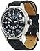 Mil-Tec MilTec Vintage Aviator Watch Black Dial Quartz Mens Flieger Pilot World War 2 Wristwatch