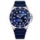 Stuhrling Original Mens Watch Dive Watch Silver 42 MM Case with Screw Down Crown Rubber Strap Water Resistant to 330 FT