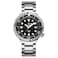 ADDIESDIVE Scuba Mens Diving Watch Automatic Diver 300 M 445 MM Big Black Analog Luminescent Chromalight Dial