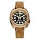 ADDIESDIVE Bronze Automatic Dive Watch Mens Wristwatch 200 M Waterproof Vintage Genuine Suede Leather Strap