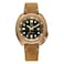 ADDIESDIVE Bronze Automatic Dive Watch Mens Wristwatch 200 M Waterproof Vintage Genuine Suede Leather Strap