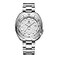 ADDIESDIVE Automatic Watches for Men Diver 200 M White Dial Synthetic Sapphire Crystal Steel Strap NH35 Movement