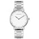 Caravelle New York Bulova min Max Quartz Mens Watch Stainless Steel SilverTone Model 43A150