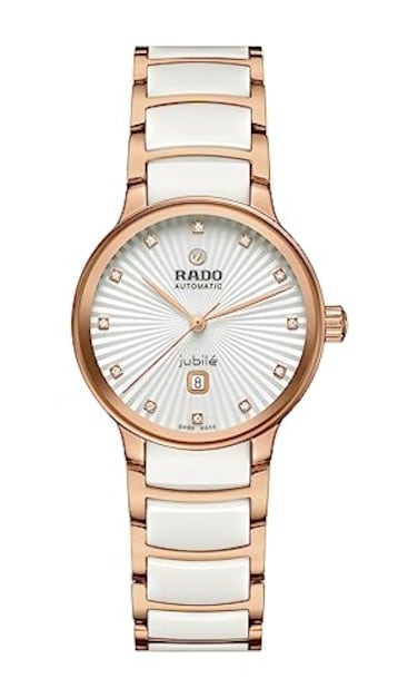 Rado Centrix Automatic Diamonds White Dial with Diamonds and Date Display Swiss Automatic Movement