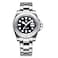 ADDIESDIVE 41 MM Quartz Dive Watch for Men Waterproof 200 M Brushed Stainless Steel Band Luminous Dial