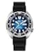 TACTICAL FROG Heimdallr 44mm Mens Automatic Dive Watch Blue Dial Rubber Band