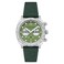 Spinnaker Mens 42mm Hull Chronograph Napier Green Watch with Leather Strap SP506809