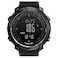 NORTH EDGE Apache Tactical Outdoor Watch for Men Altimeter Barometer Compass Temperature Sensor Rugged Sports Watch with Pedometer Waterproof for Hiking Outdoor Activities