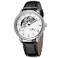 FORSINING Mens Automatic Movement Skeleton Leather Strap Mechanical Classic Wrist Watch