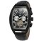 FORSINING Mens Automatic SelfWinding Rectangle Watch Calendar Genuine Leather Strap Tourbillon Watch