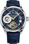 Stuhrling Original Stuhrling Mens Automatic Dress Watch Stainless Steel with Automatic Skeleton with Duel Time AMPM Indicator