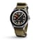 UNDONE Basecamp Classic Original 40mm 100M Water Resistance Automatic Wrist Watch Black Dial Green Nylon Strap
