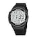 Hearkent Atomic Talking Watch Sets Itself for Visually impaired or Seniors LCD Big Number EasytoRead Talking Watch for Elderly All Black