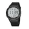 Hearkent Atomic Talking Watch Sets Itself for Visually impaired or Seniors LCD Big Number EasytoRead Talking Watch for Elderly All Black