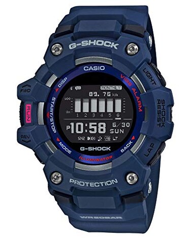 G-Shock Casio GBD1002 Mens G Squad Bluetooth Alarm Chronograph Fitness Training G Shock Watch4549526268267