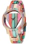 Dentily Natural Colorful Bamboo Watch Mens Womens UniqueTriangular Wooden Watches Mens Creative Hollow dial Bamboo Watch