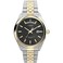 Timex Mens Legacy 41mm Watch TwoTone Bracelet Black Dial TwoTone Case