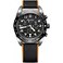 Victorinox Swiss Army Chronograph Black Dial Black and Orange Rubber Strap Watch 42mm 242050