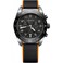 Victorinox Swiss Army Chronograph Black Dial Black and Orange Rubber Strap Watch 42mm 242050