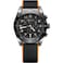 Victorinox Swiss Army Chronograph Black Dial Black and Orange Rubber Strap Watch 42mm 242050