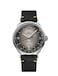 MIDO Multifort Patrimony Swiss Automatic Watch for Men Anthracite Dial Case 40mm Stainless Steel Black Leather Strap M0404071606000