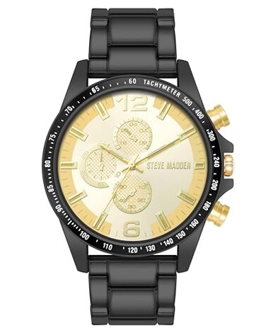 Steve Madden Mens Bracelet Watch