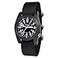 BERTUCCI 13350 Mens A3P Sportsman Vintage Watch Black Band Black Dial