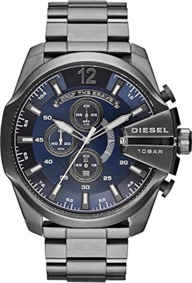 Diesel Mega Chief Watch for Men Chronograph Mens Watch