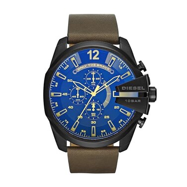 Diesel Mega Chief Watch for Men Chronograph Mens Watch