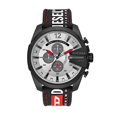 Diesel Mega Chief Watch for Men Chronograph Mens Watch