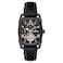 Thomas Earnshaw Mens 37mm Heritage Kensington Multifunction Automatic Officer Black Watch with Leather Strap ES829606