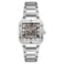 Thomas Earnshaw Mens 365mm Engineer Lennox Skeleton Automatic Tan Black Watch with Solid Stainless Steel Bracelet ES830322