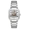 Thomas Earnshaw Mens 365mm Engineer Lennox Skeleton Automatic Silver Brown Watch with Solid Stainless Steel Bracelet ES830344