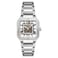 Thomas Earnshaw Mens 365mm Engineer Lennox Skeleton Automatic Silver Brown Watch with Solid Stainless Steel Bracelet ES830344