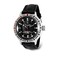 VOSTOK Amphibia 420269 Automatic Mechanical Diver Watch Black Leather Band