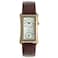 Peugeot Vintage Contoured Doctors Style Watch with Leather Band