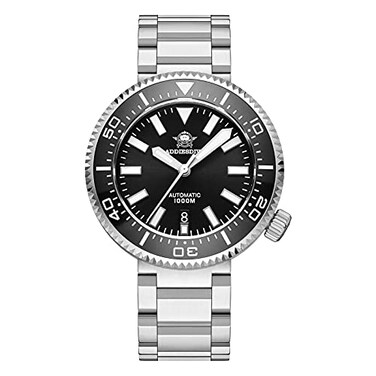 ADDIESDIVE Diver 1000 M Automatic Dive Watch with Exhaust Valve Luminous Synthetic Sapphire Crystal 45 MM Dial