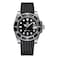 ADDIESDIVE Quartz Watches for Men Diver 200 M Steel Watch with Waterproof Waffle Rubber Strap