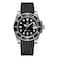 ADDIESDIVE Quartz Watches for Men Diver 200 M Steel Watch with Waterproof Waffle Rubber Strap