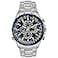 CITIZEN Mens EcoDrive Sport Luxury World Chronograph Atomic Time Keeping Watch in Stainless Steel Blue Dial Model AT802054L