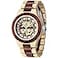 Dentily Mens Wooden Watches Mens Mechanical Automatic Movement Watch Automatic SelfWinding Mens Wristwatch
