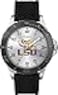 Timex Tribute Mens Collegiate Gamer 42mm Watch LSU Tigers with Black Silicone Strap