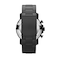 Fossil Mens Nate Quartz Watch Stainless Steel Chronograph Watch for Men Color Black