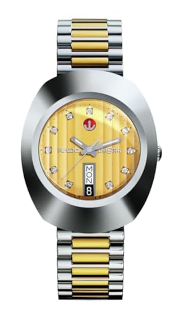 Rado Unisex Original Stainless Steel Swiss Automatic Watch Yellow R12408633