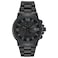 Citizen Mens EcoDrive Weekender Nighthawk Chronograph Watch in Black IP Stainless Steel Black Dial Model CA029558E