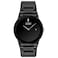 Citizen Mens EcoDrive Modern Axiom Watch in Black IP Stainless Steel Black Dial Model AU106507E