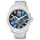 Citizen Quartz Mens Watch Stainless Steel Classic SilverTone Model AG830052L