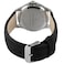 Peugeot Mens Sport Bezel Watch with Black Canvas Wrist Band